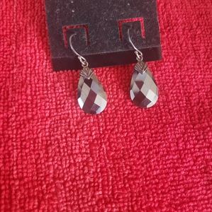 Silpada Gun Smoke earrings